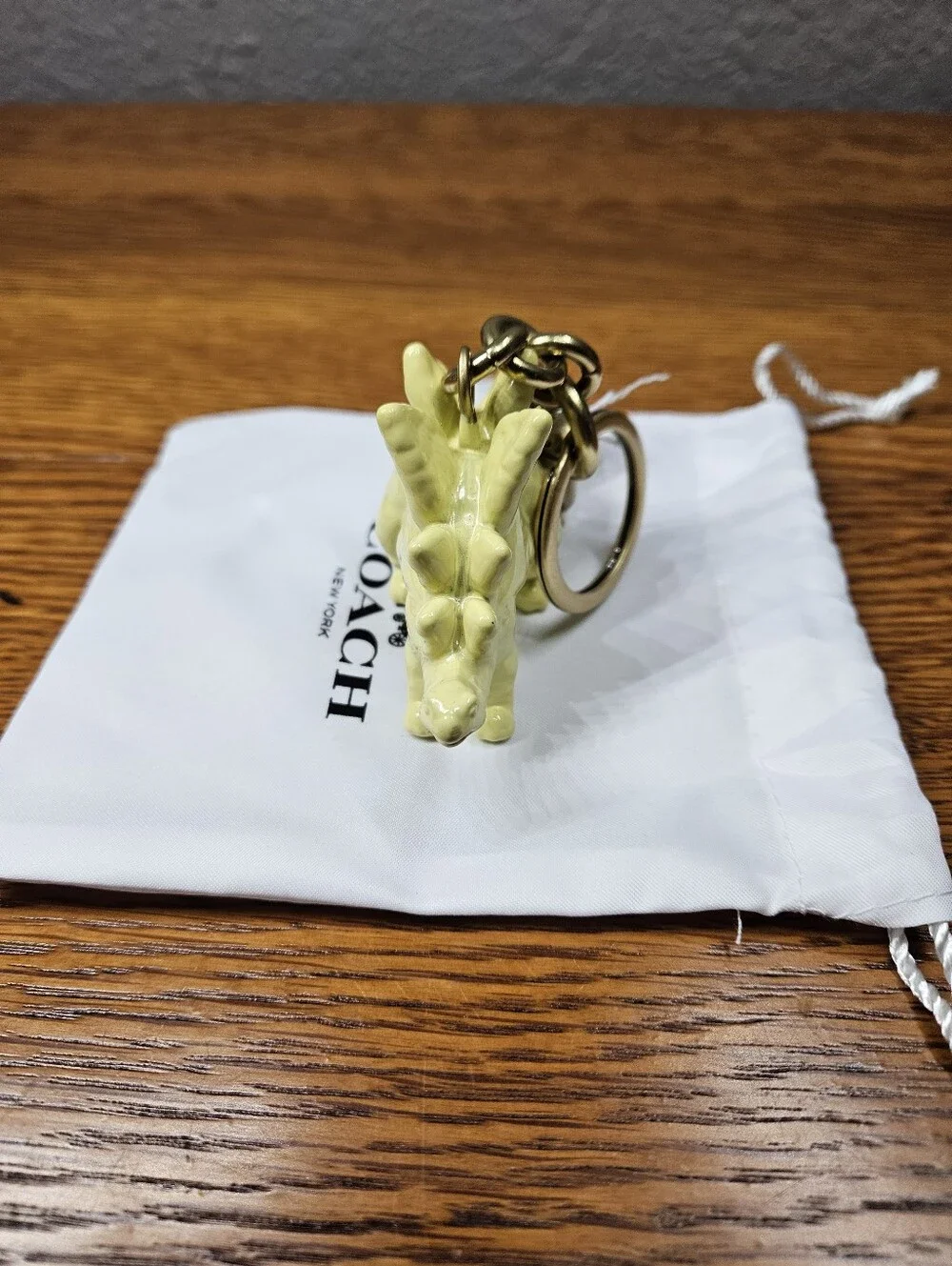 Coach Stegosaurus Bag Charm